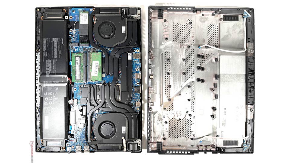 ویژگی ای لپ تاپ گیمینگ 15.6 اینچی ایسوس مدل ASUS ROG Strix G513QM Ryzen9-5900HX, 16GB DDR4 , 1TB NVMe SSD , 6GB GDDR6 RTX3060