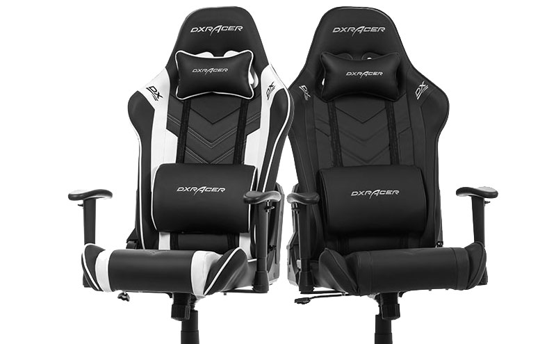 دیزاین و طراحی صندلی گیمینگ دی ایکس ریسر سری Prince مدل DXRacer P132 Black/White