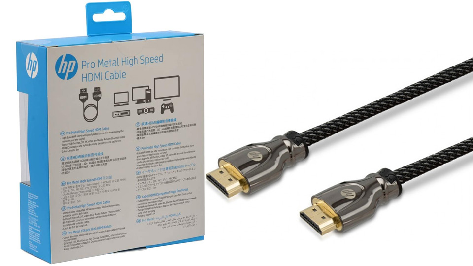 ویژگی‌های تخصصی کابل HDMI اچ پی مدل BLK طول 3 متر