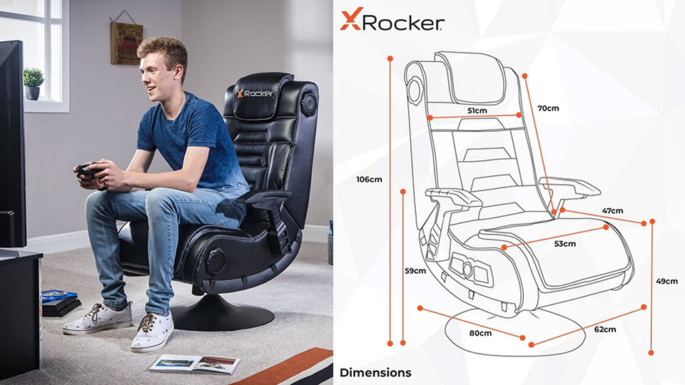 نقد و بررسی تخصصی صندلی گیمینگ کنسولی ایکس راکر مدل X-Pro 4.1 Pedestal