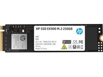 خرید آنلاین اس اس دی اینترنال M.2 NVMe اچ پی مدل HP EX900 ظرفیت 250 گیگابایت با گارانتی m.i.t group