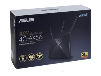 فروش آنلاین مودم روتر ایسوس مدل ASUS AX1800 Dual Band WiFi 6 4G-AX56