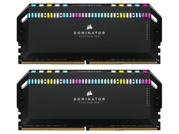 خرید آنلاین رم دسکتاپ DDR5 کورسیر 6000MT/s مدل Corsair DOMINATOR PLATINUM RGB Black ظرفیت 2×32 گیگابایت با گارانتی m.i.t group