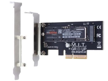 خرید آنلاین اداپتور مبدل M.2 NVMe به PCIe با گارانتی گروه ام آی تی