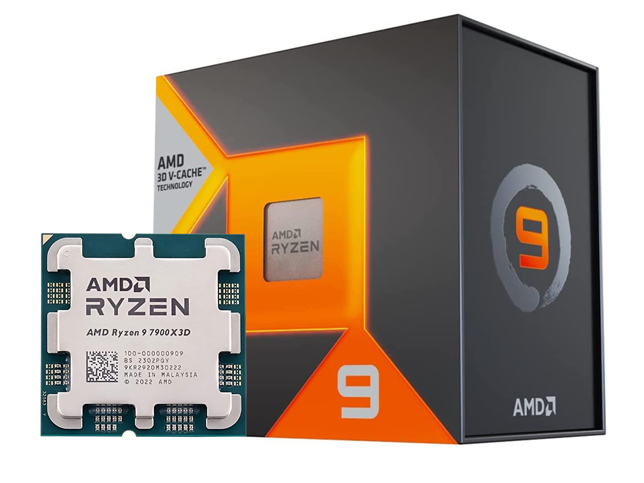 قیمت خرید پردازنده ای ام دی Box مدل AMD Ryzen 9 7900X3D