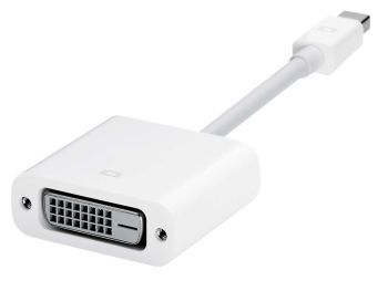 بررسی و آنباکس کابل مبدل اپل DVI  به AppleMini DisplayPort   با گارانتی گروه ام آی تی