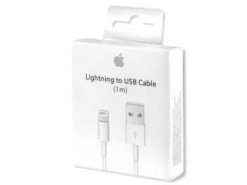 خرید بدون واسطزه کابل شارژ USB-A به Lightning اپل به طول 1 متر