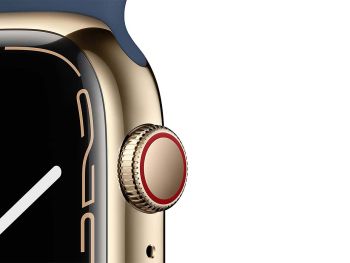 فروش اینترنتی ساعت هوشمند اپل مدل Apple Watch Series 7 45mm با بند سیلیکونی با گارانتی m.i.t group