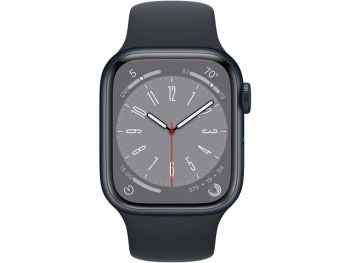 خرید آنلاین ساعت هوشمند اپل مدل Apple Watch Series 8 45mm با بند سیلیکونی با گارانتی گروه ام آی تی