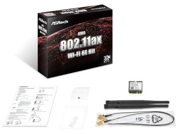 خرید اینترنتی کارت شبکه ازراک مدل ASRock AMD 802.11ax Wi-Fi 6E با رابط PCIe از فروشگاه شاپ ام آی تی