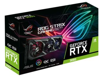 خرید بدون واسطه کارت گرافیک ایسوس مدل ASUS ROG Strix GeForce RTX 3060 V2 Gaming OC Edition 12GB GDDR6 با گارانتی گروه ام آی تی