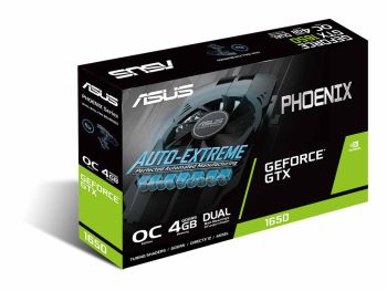 فروش اینترنتی کارت گرافیک ایسوس مدل Asus Phoenix GeForce GTX 1650 OC Edition 4GB GDDR5 با گارانتی m.i.t group