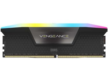 قیمت رم دسکتاپ DDR5 کورسیر 5200MHz مدل CORSAIR VENGEANCE RGB Black ظرفیت 2×24 گیگابایت