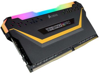 فروش اینترنتی رم دسکتاپ DDR4 کورسیر 3200MHz مدل Corsair VENGEANCE RGB PRO TUF Gaming Edition ظرفیت 2×8 گیگابایت با گارانتی m.i.t group