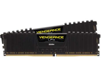 خرید اینترنتی رم دسکتاپ DDR4 کورسیر 3200MHz مدل Corsair VENGEANCE LPX ظرفیت 16×2 گیگابایت با گارانتی گروه ام آی تی