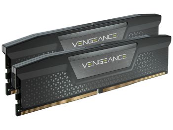 خرید اینترنتی رم دسکتاپ DDR5 کورسیر 6600MHz مدل CORSAIR VENGEANCE Black ظرفیت 2×32 گیگابایت از فروشگاه شاپ ام آی تی