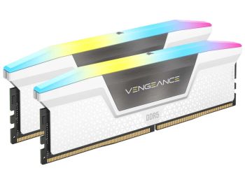 خرید بدون واسطه رم دسکتاپ DDR5 کورسیر 5200MHz مدل CORSAIR VENGEANCE RGB ظرفیت 2×16 گیگابایت با گارانتی m.i.t group