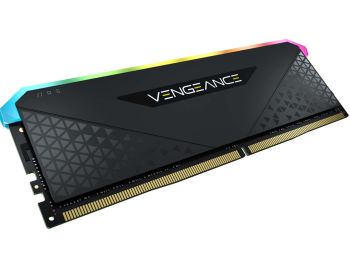 خرید آنلاین رم دسکتاپ DDR4 کورسیر 3600MHz مدل CORSAIR VENGEANCE RGB RS ظرفیت 16 گیگابایت با گارانتی گروه ام آی تی
