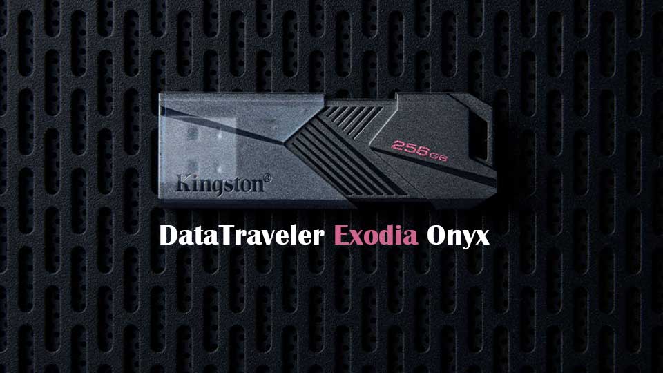 بررسی فلش مموری کینگستون 64 گیگابایت مدل DataTraveler Exodia Onyx USB 3.2