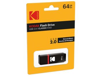 فروش فلش مموری USB 2.0 کداک مدل KODAK K102 ظرفیت 64 گیگابایت