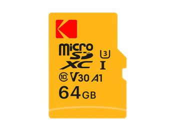 خرید اینترنتی کارت حافظه MicroSDXC کداک مدل  Kodak UHS-I U3 UL V30 A1 ظرفیت 64 گیگابایت