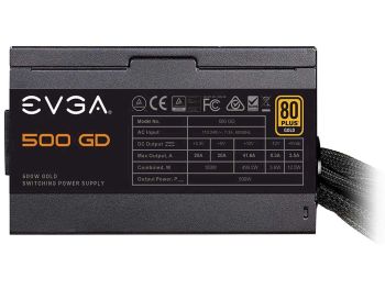 قیمت خرید پاور کامپیوتر 500 وات ای وی جی ای مدل EVGA GD500 80+ GOLD