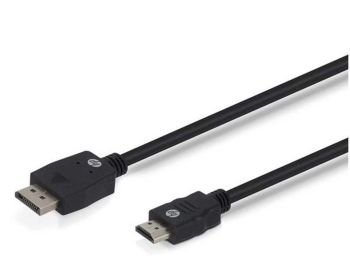 خرید کابل تبدیل DisplayPort به HDMI اچ پی مدل HP 2UX07AA#ABB طول 1 متر از فروشگاه شاپ ام آی تی 