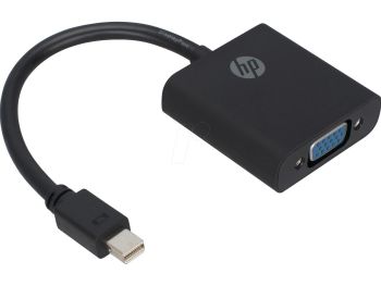 خرید آنلاین کابل تبدیل Mini DisplayPort به VGA اچ پی مدل HP 2UX10AA#ABB با گارانتی m.i.t group
