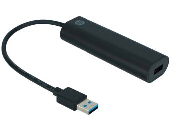 خرید آنلاین و بررسی تخصصی هاب 4 پورت USB 3.0 Type A مدل HP 2UX22AA#ABB با گارانتی ام آی تی