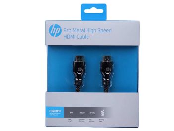 فروش کابل تبدیل HDMI به HDMI اچ پی مدل HP BLK HP026GBBLK3TW طول 3 متر با گارانتی گروه ام آی تی