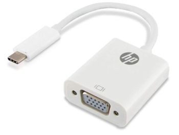 خرید اینترنتی کابل تبدیل USB Type-C به VGA اچ پی مدل HP HP037GBWHT0TW