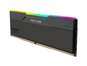 فروش آنلاین رم دسکتاپ DDR5 کلو 7600MHz مدل Klevv Cras V RGB ظرفیت 2×16 گیگابایت با گارانتی گروه ام آی تی