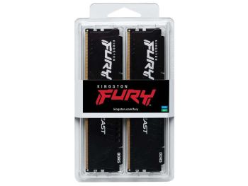 قیمت خرید رم دسکتاپ DDR5 کینگستون 6000MHZ مدل Kingston FURY BEAST ظرفیت 2×16 گیگابایت از فروشگاه شاپ ام آی تی 