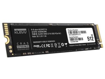 خرید آنلاین اس اس دی اینترنال M.2 NVMe کلو مدل KLEVV CRAS C710 ظرفیت 512 گیگابایت با گارانتی گروه ام آی تی