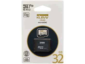 فروش کارت حافظه MicroSDHC کلو مدل KLEVV CRAS UHS-I U1 ظرفیت 32 گیگابایت از فروشگاه شاپ ام آی تی 