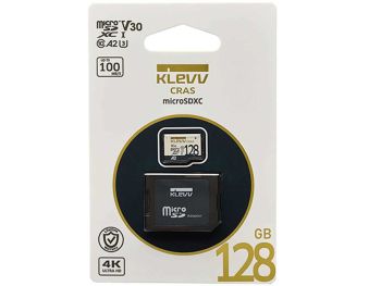 فروش کارت حافظه MicroSDXC کلو مدل KLEVV CRAS UHS-I U3 ظرفیت 128 گیگابایت از فروشگاه شاپ ام آی تی 