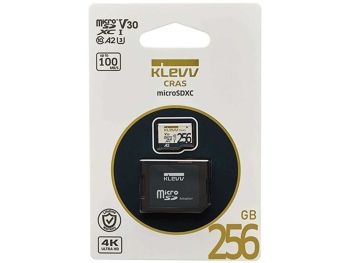فروش کارت حافظه MicroSDXC کلو مدل KLEVV CRAS UHS-I U3 ظرفیت 256 گیگابایت از فروشگاه شاپ ام آی تی 
