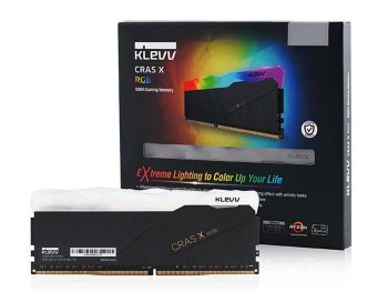 فروش رم دسکتاپ DDR4 کلو 3600MHz مدل KLEVV CRAS X DUAL ظرفیت 8x2 گیگابایت با گارانتی گروه ام آی تی