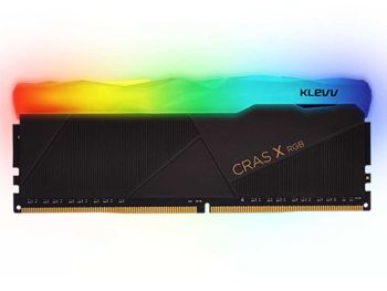 خرید رم دسکتاپ DDR4 کلو 3200MHz مدل KLEVV CRAS X DUAL RGB ظرفیت 16 گیگابایت با گارانتی گروه ام آی تی