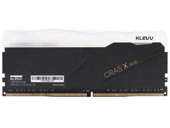 فروش اینترنتی رم دسکتاپ DDR4 کلو 3200MHz مدل KLEVV CRAS X DUAL RGB ظرفیت 16 گیگابایت با گارانتی گروه ام آی تی