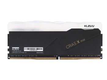 خرید اینترنتی رم دسکتاپ DDR4 کلو 3200MHz مدل KLEVV CRAS X DUAL RGB ظرفیت 16 گیگابایت با گارانتی گروه ام آی تی