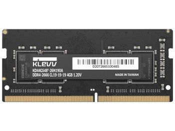 فروش آنلاین رم لپ تاپ DDR4 کلو 2666MHz مدل KLEVV KD44GS481-26N190A ظرفیت 4 گیگابایت با گارانتی گروه ام آی تی