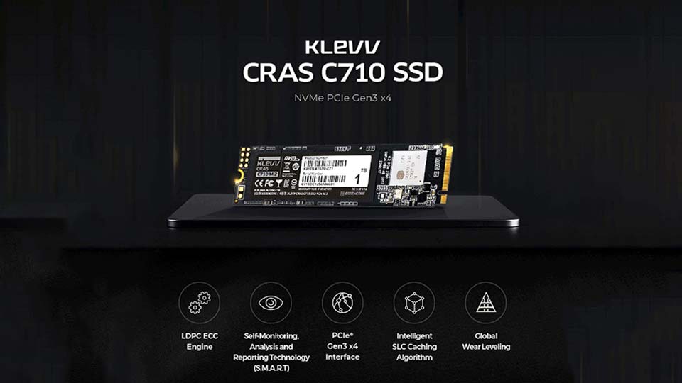 نقد و بررسی اس اس دی اینترنال M.2 NVMe کلو مدل KLEVV CRAS C710 ظرفیت 256 گیگابایت