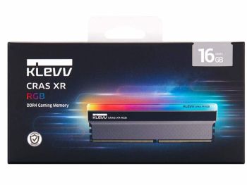 فروش اینترنتی رم دسکتاپ DDR4 کلو 3600MHz مدل KLEVV CRAS XR ظرفیت 16 گیگابایت با گارانتی گروه ام آی تی