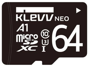خرید بدون واسطه کارت حافظه MicroSDXC کلو مدل KLEVV NEO UHS-I U3 ظرفیت 64 گیگابایت با گارانتی گروه ام آی تی