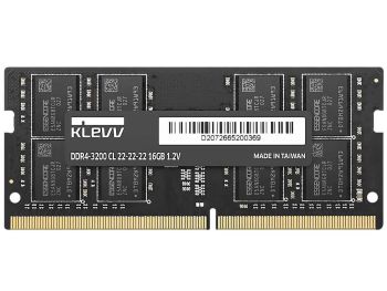 خرید آنلاین رم لپ تاپ DDR4 کلو 3200MHz مدل KLEVV KD4AGSA8A-32N220A ظرفیت 16 گیگابایت با گارانتی گروه ام آی تی