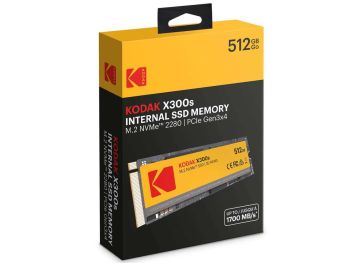 خرید آنلاین اس اس دی اینترنال M.2 NVMe کداک مدل Kodak X300s ظرفیت 512 گیگابایت با گارانتی گروه ام آی تی