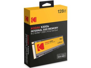 خرید بدون واسطه اس اس دی اینترنال M.2 NVMe کداک مدل Kodak X300s ظرفیت 128 گیگابایت با گارانتی m.it group