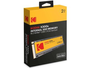 خرید بدون واسطه اس اس دی اینترنال M.2 NVMe کداک مدل Kodak X300s ظرفیت 2 ترابایت با گارانتی گروه ام آی تی