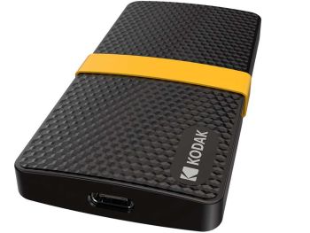 خرید بدون واسطه اس اس دی اکسترنال کداک مدل Kodak X200 ظرفیت 512 گیگابایت با گارانتی m.it group